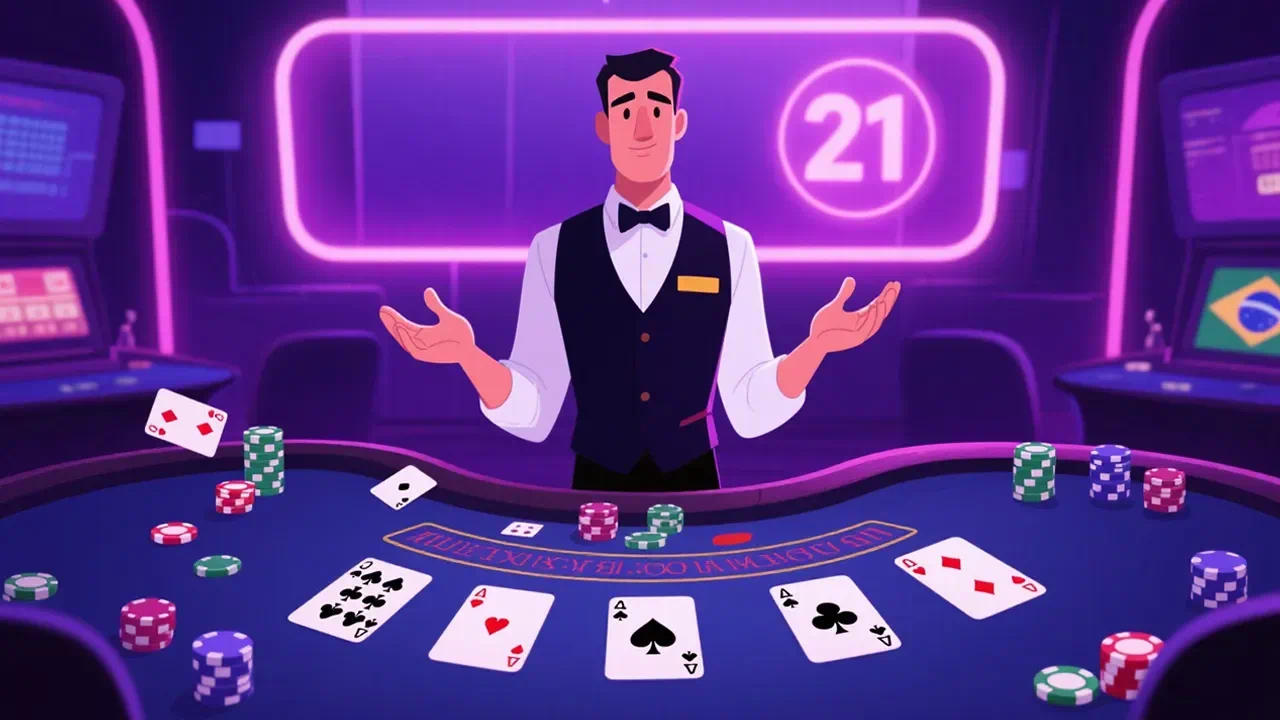 Blackjack ao vivo WG6