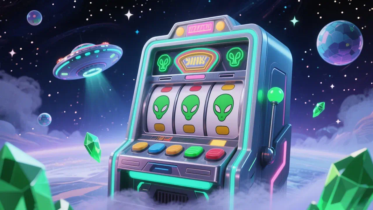 WG6 Slot futurista / alienígena wg6